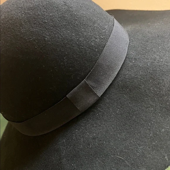 Cotton On Wide-Brim Felt Hat - Black - Picture 3 of 9